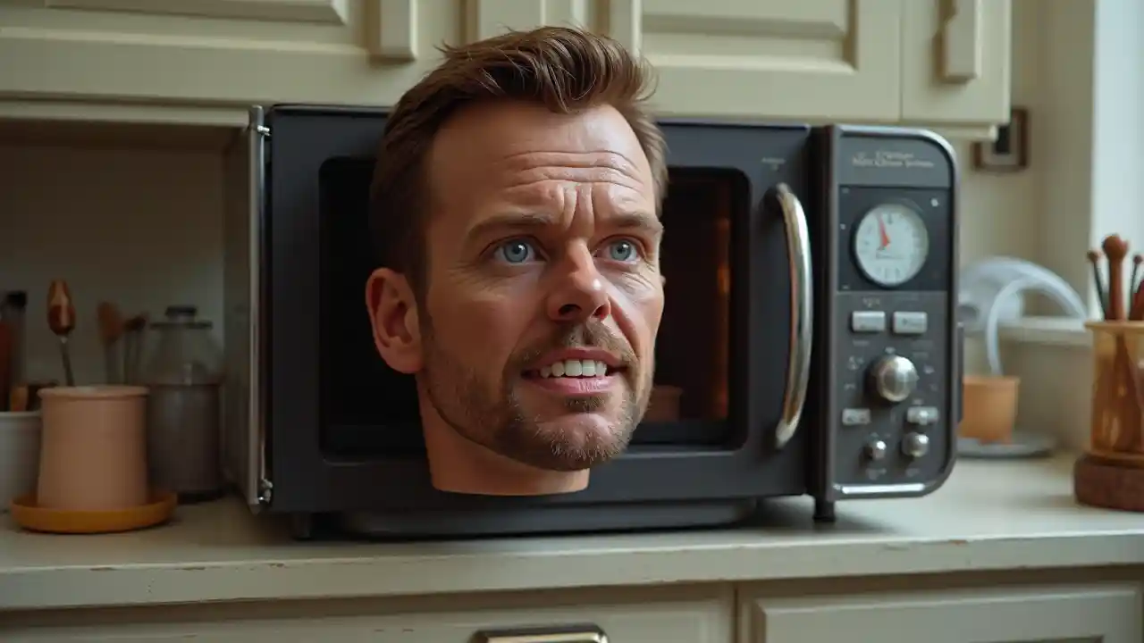 One of a Kind Microwave Oven Inspired by Jack Quaid