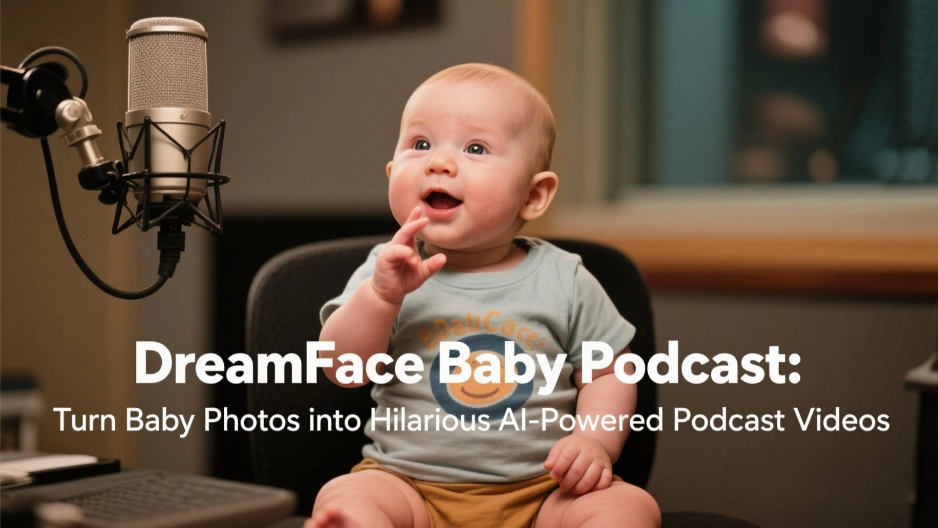 DreamFace Baby Podcast: Turn Baby Photos into Hilarious AI-Powered Podcast Videos