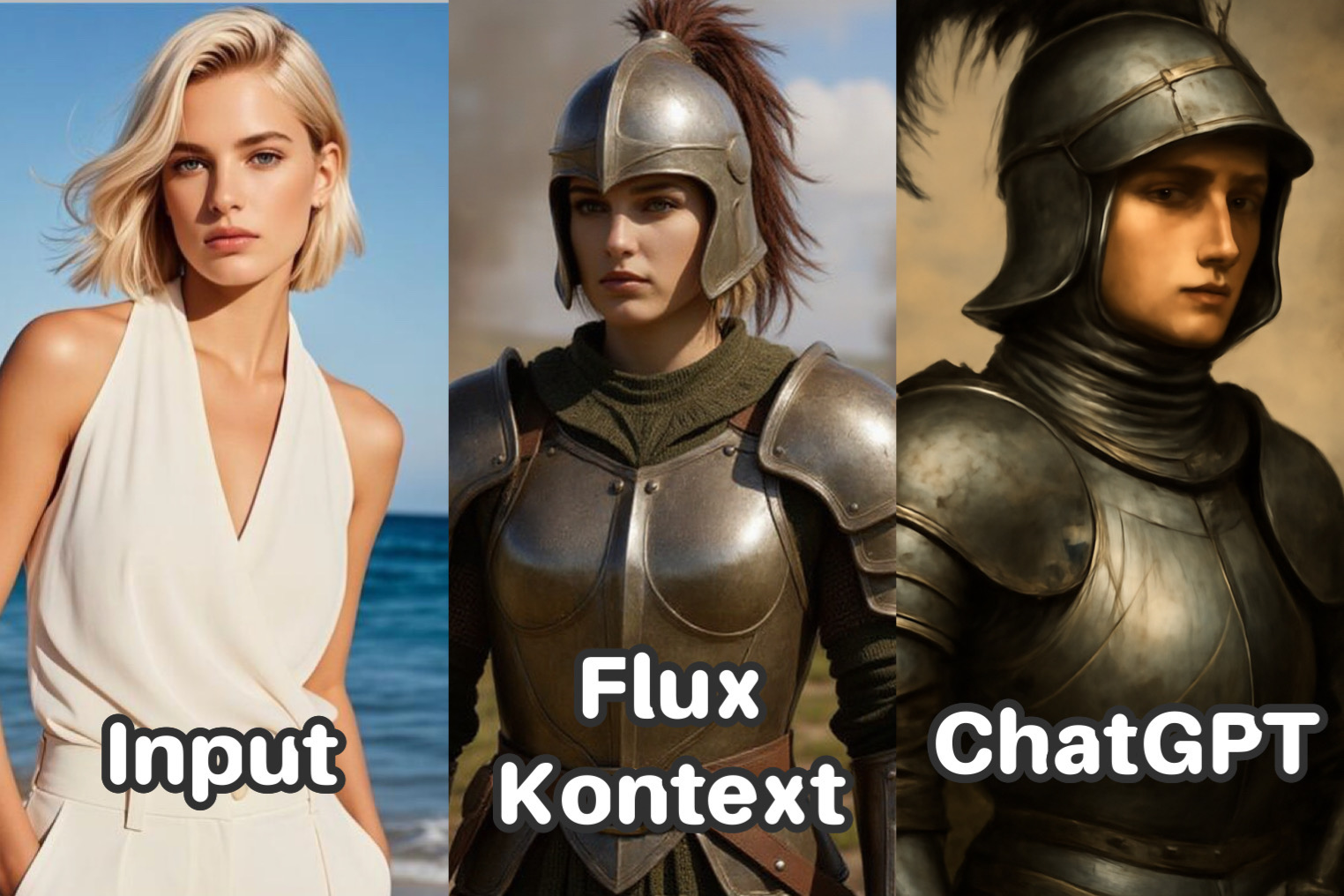Character Transformation Prompts: Flux Kontext vs. ChatGPT-4o