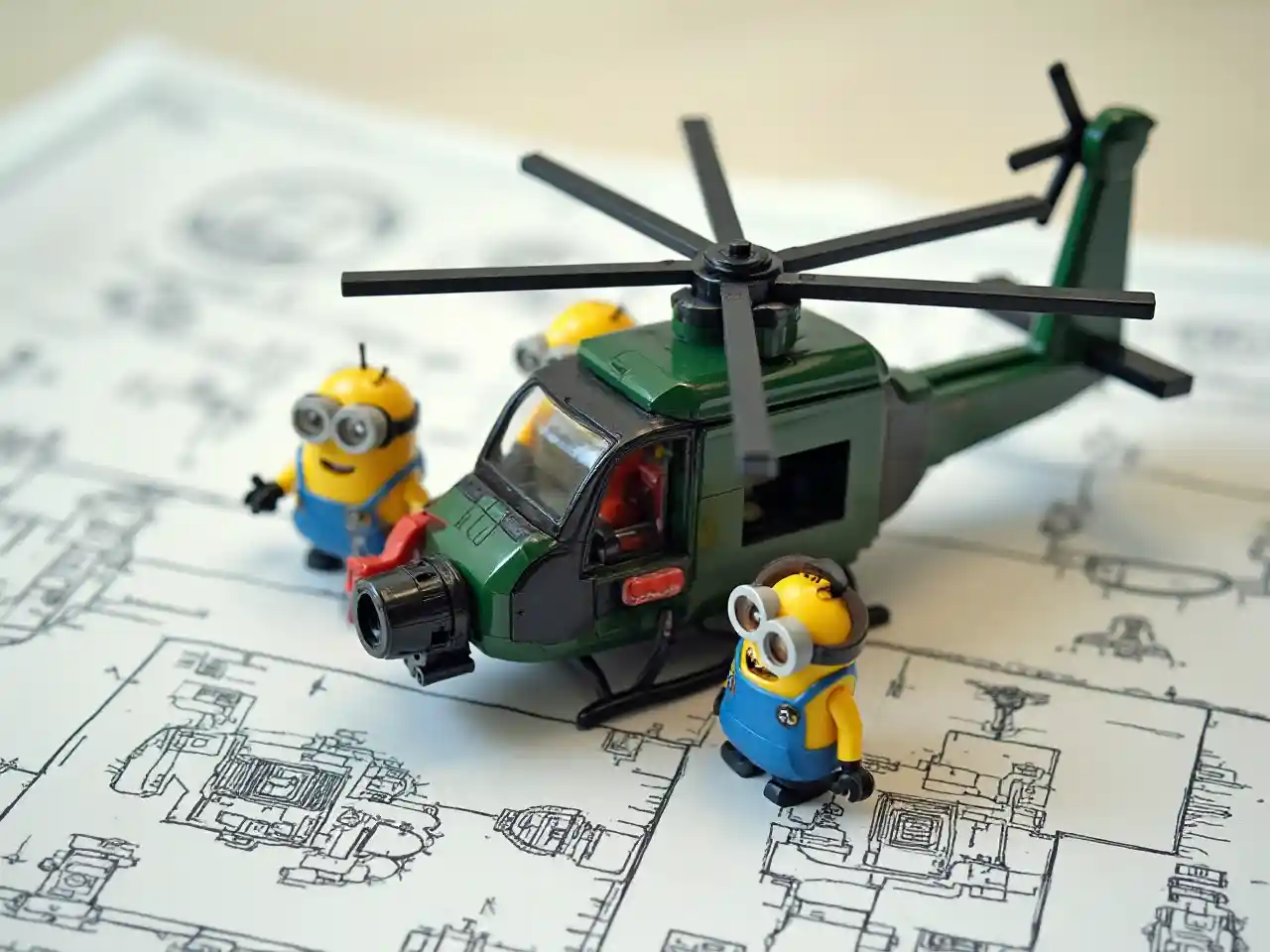Creating Minion Coding for UH-1H Helicopter Blueprints