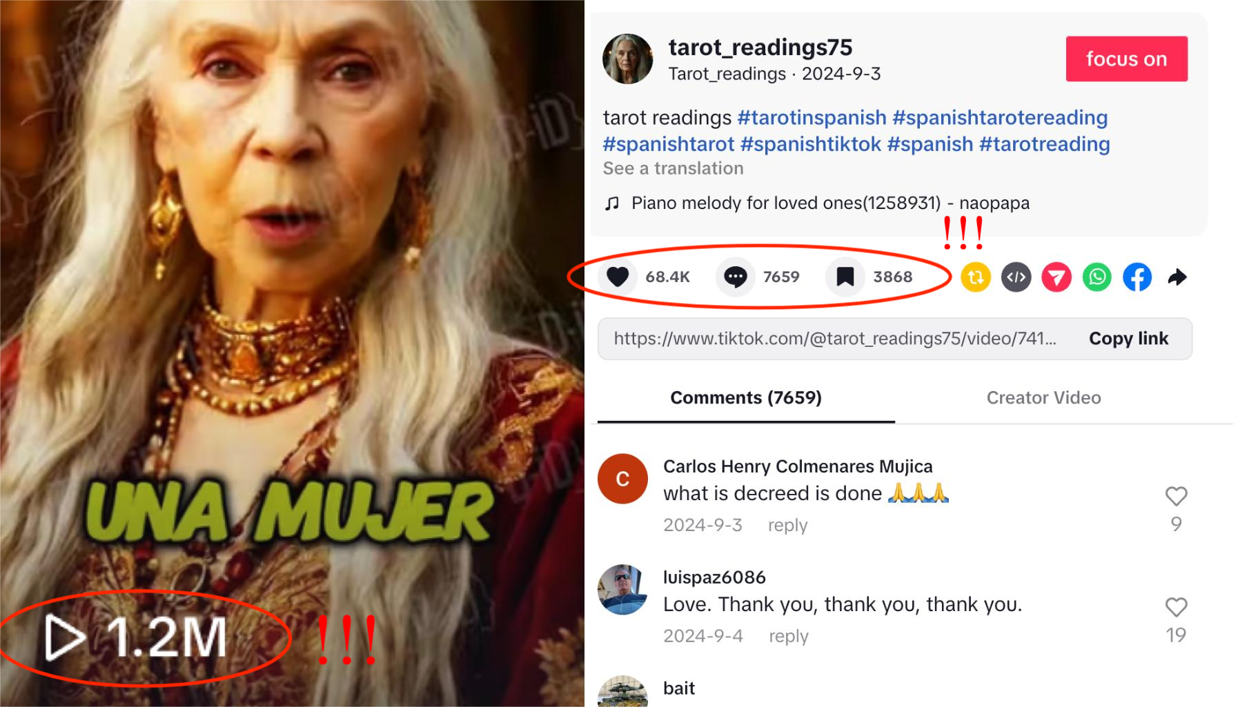 How to Create a Viral AI Tarot Divination Video with 1.2M Views and 68.4K Likes?