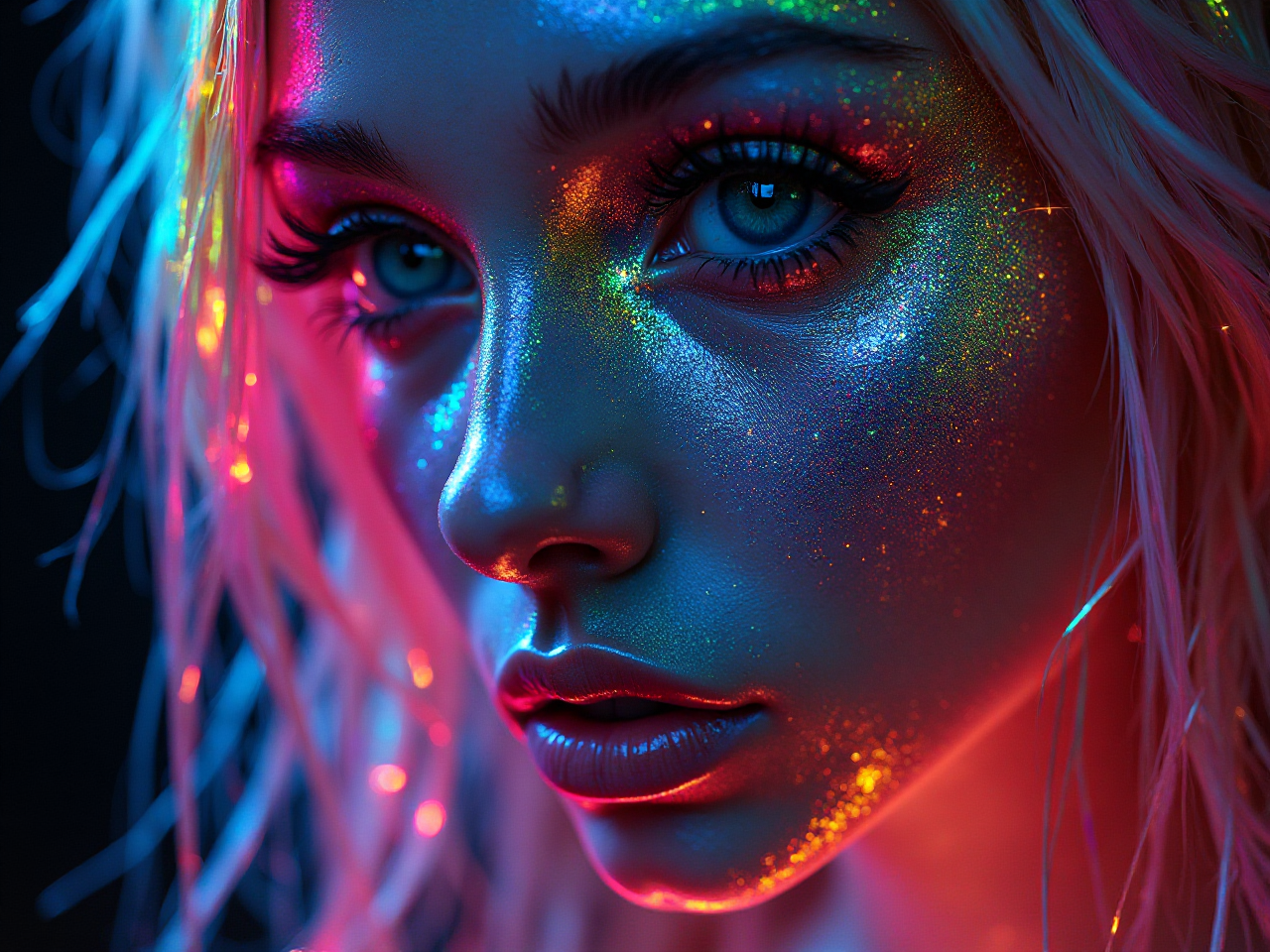 Neon Portrait