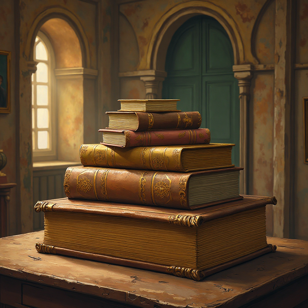 Vintage Book Art