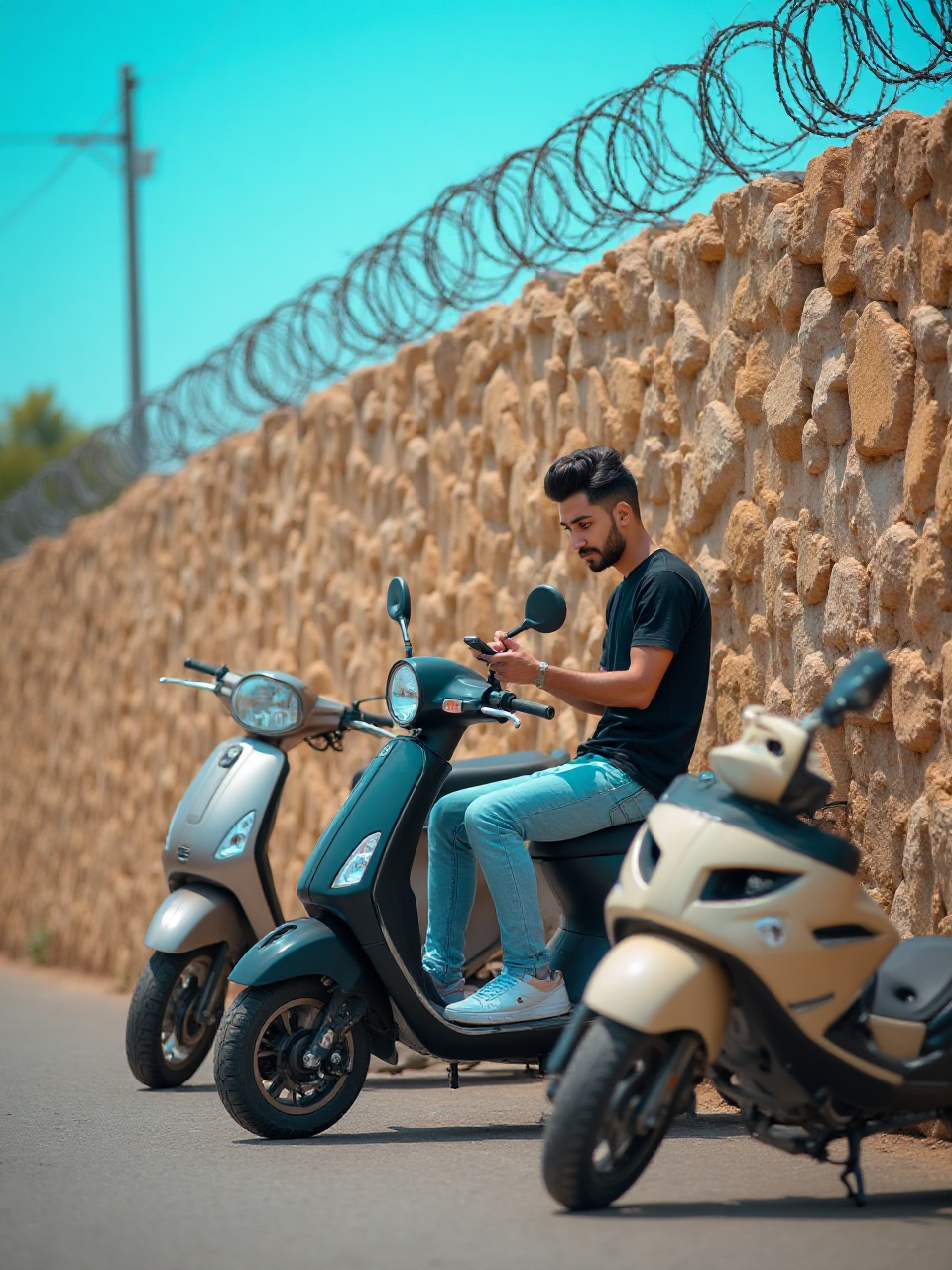 Urban Relaxation Scene