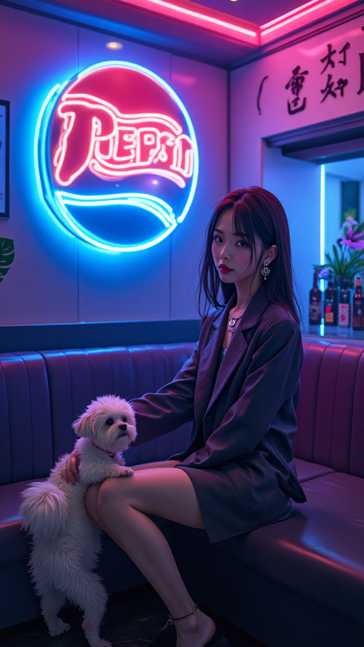 Neon Bar Moments