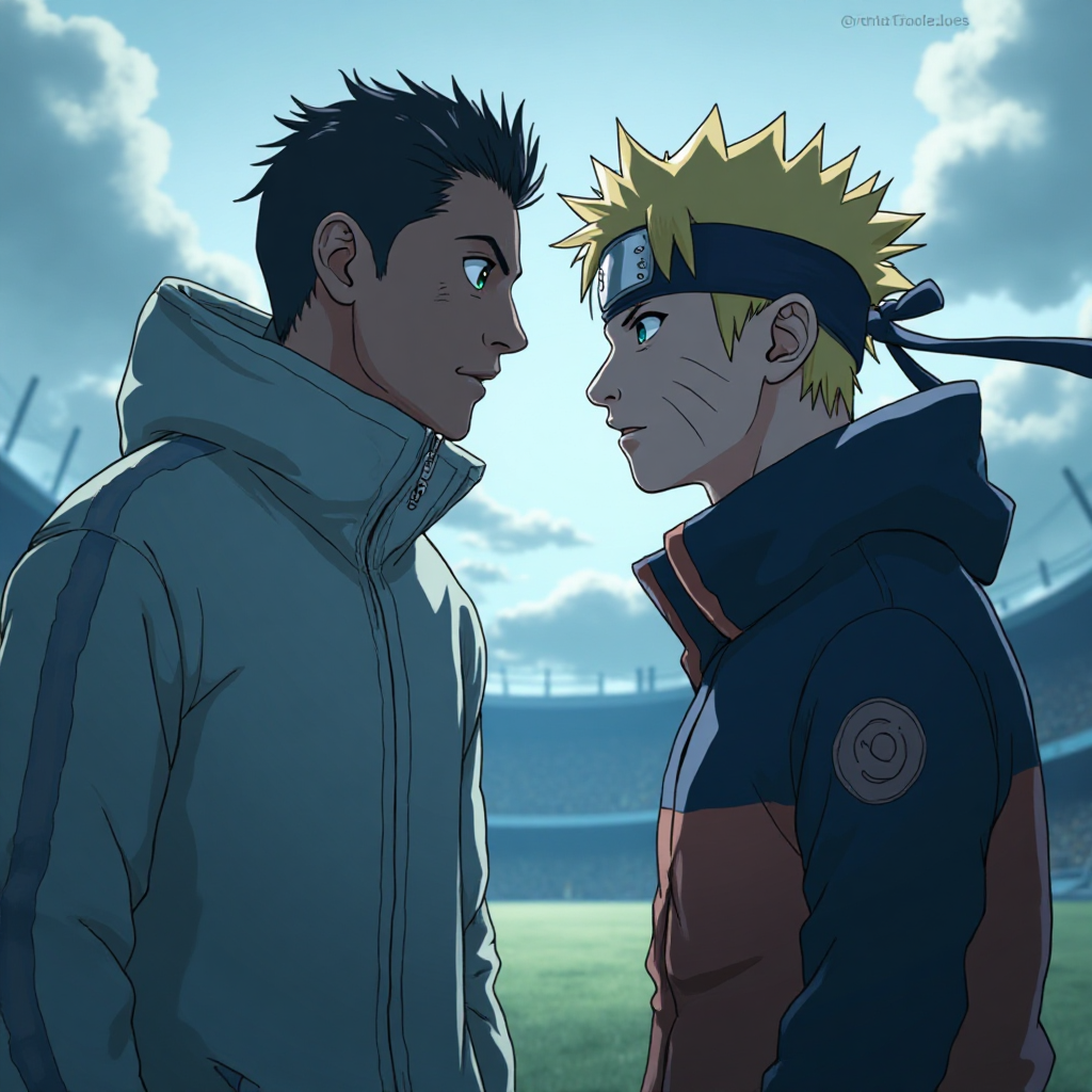 Ronaldo and Naruto