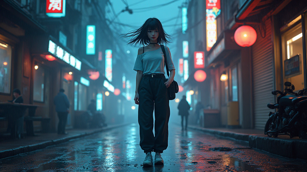 Cyberpunk Elegance