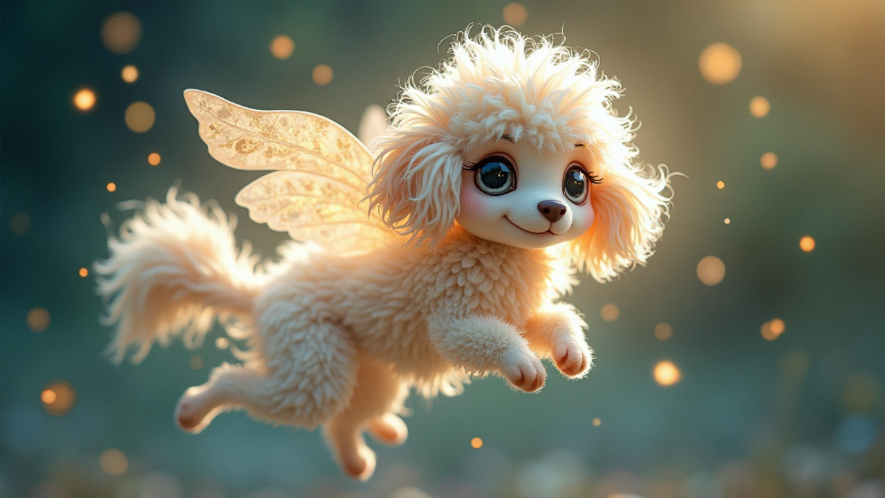 Super Fluffy Poodle