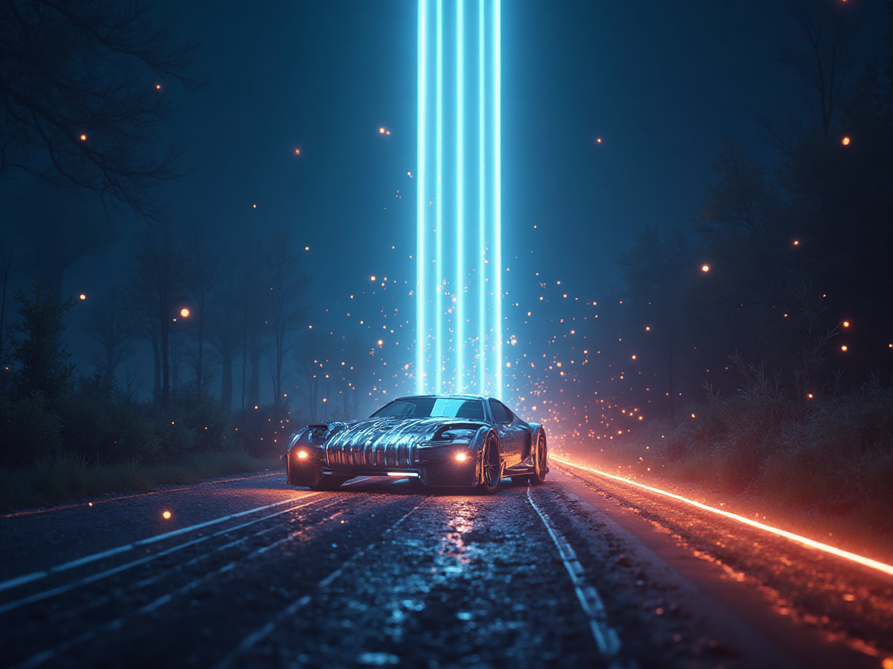 Light Beam Vehicles