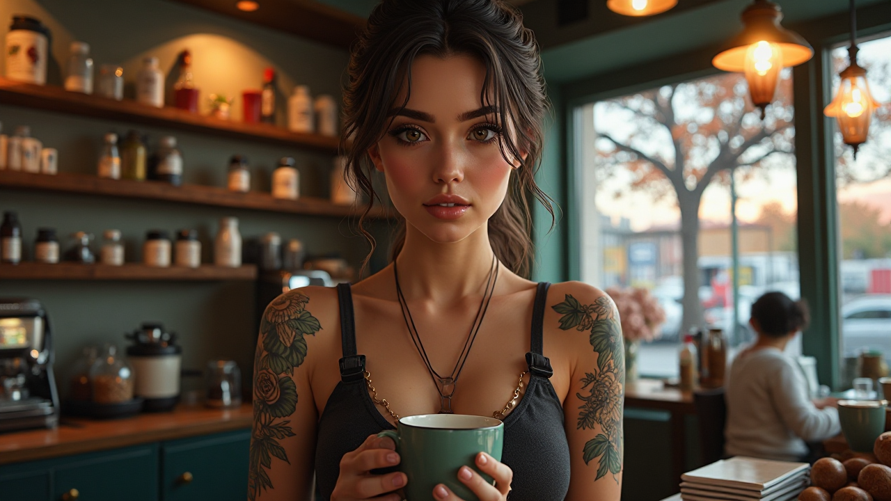 Coffee Barista Portrait