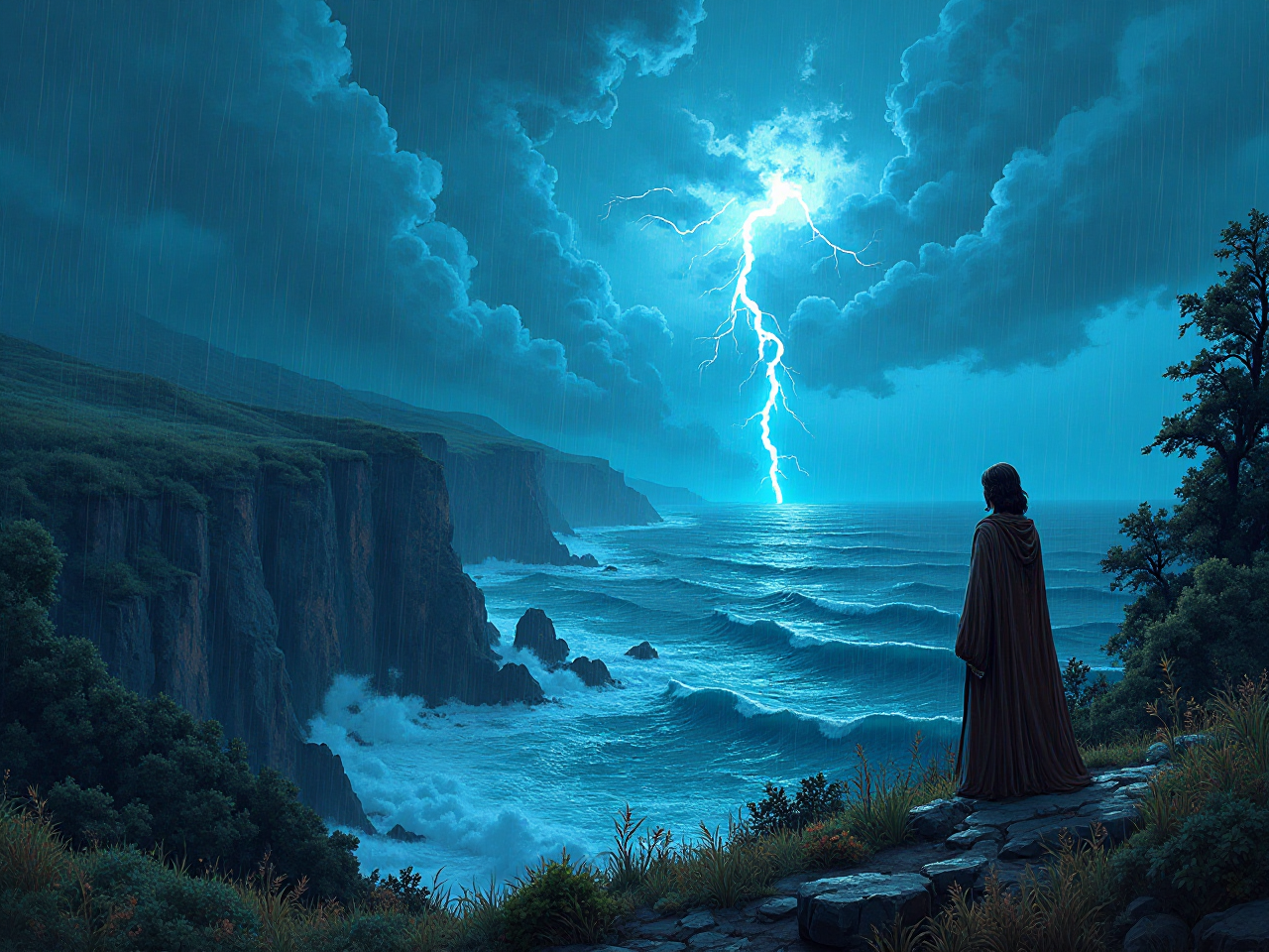 Jedi Fantasy Illustration
