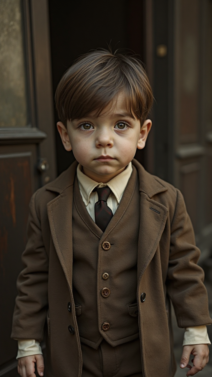 Vintage Mobster Child