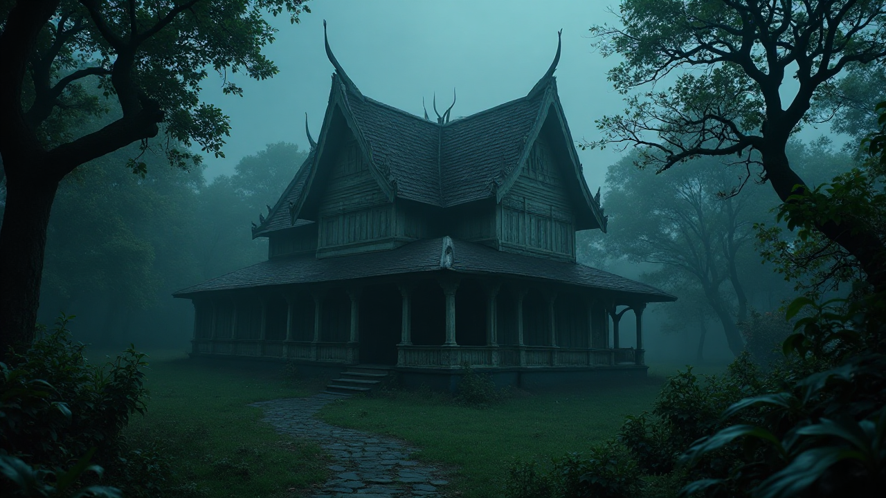 Eerie Acrylic Painting