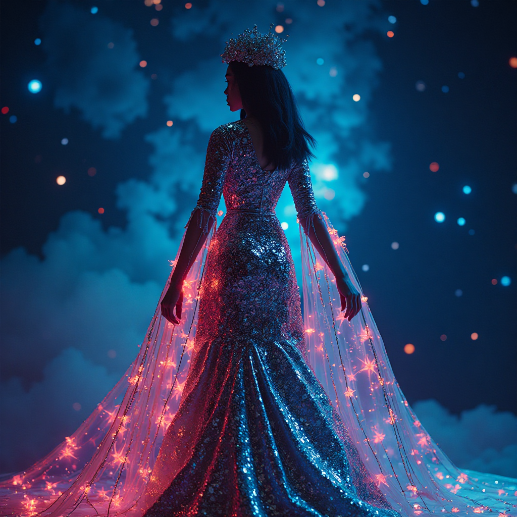 Versace Galactic Dress