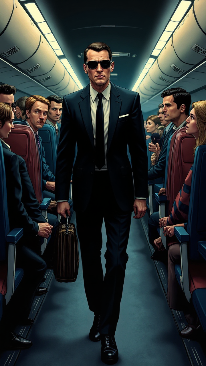Dramatic Comic Illustration
