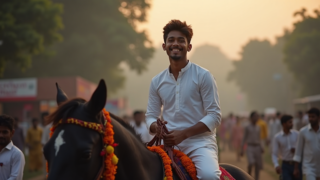 Festive Celebration Scene