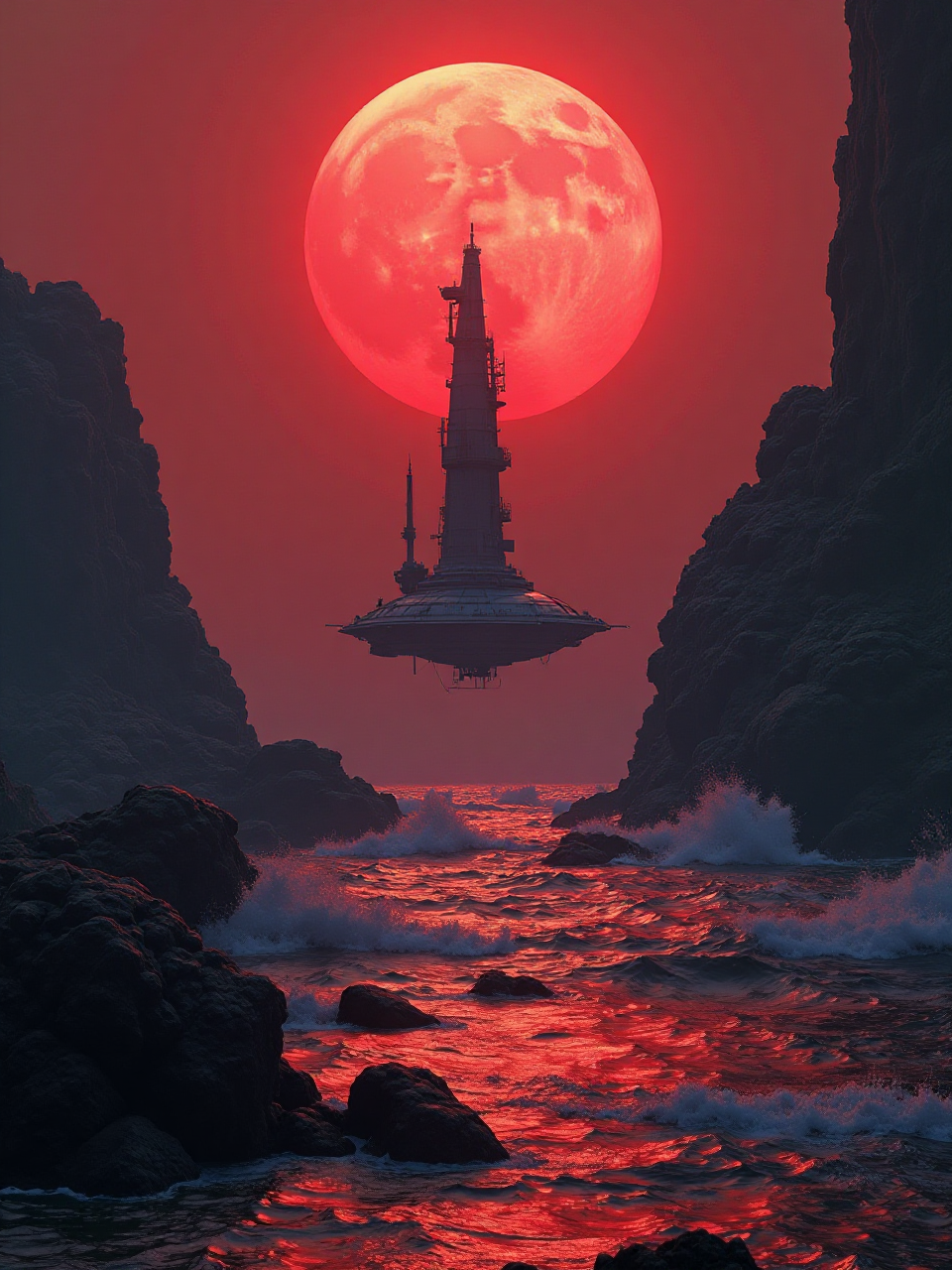 Celestial Shore Scene