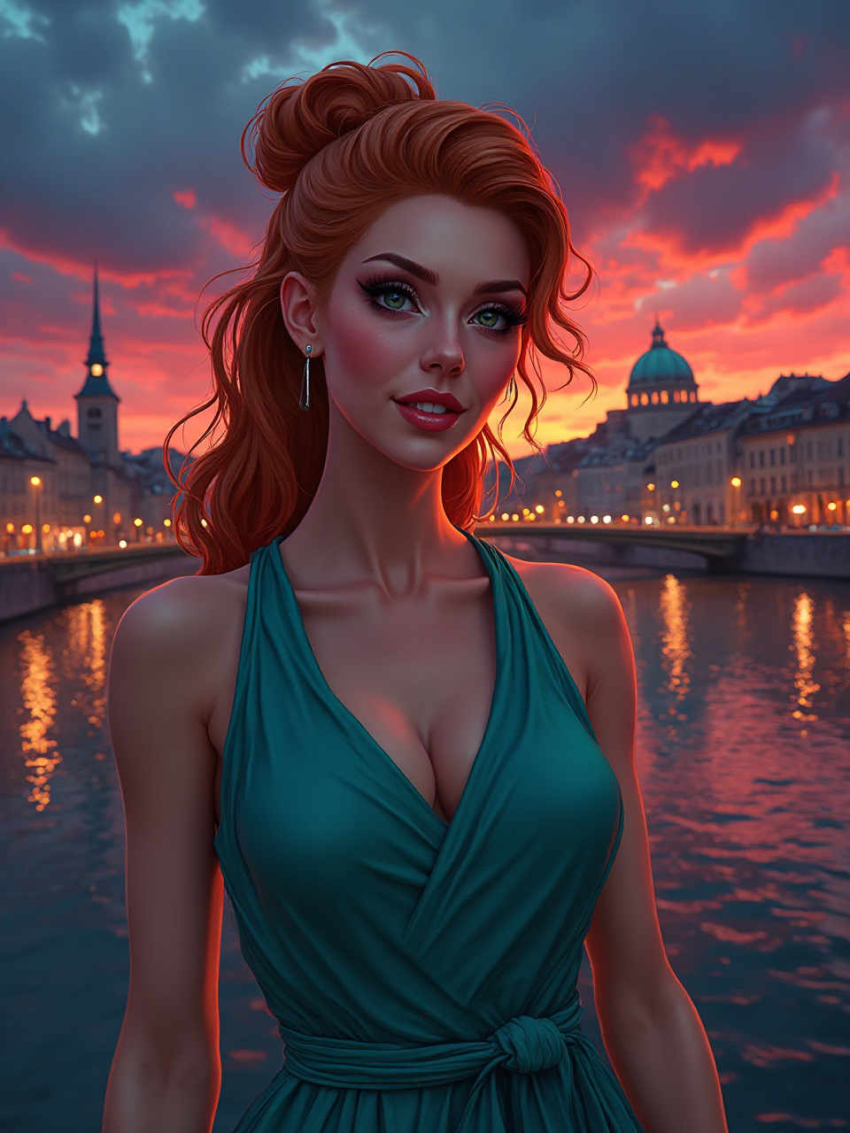 City Skyline Art