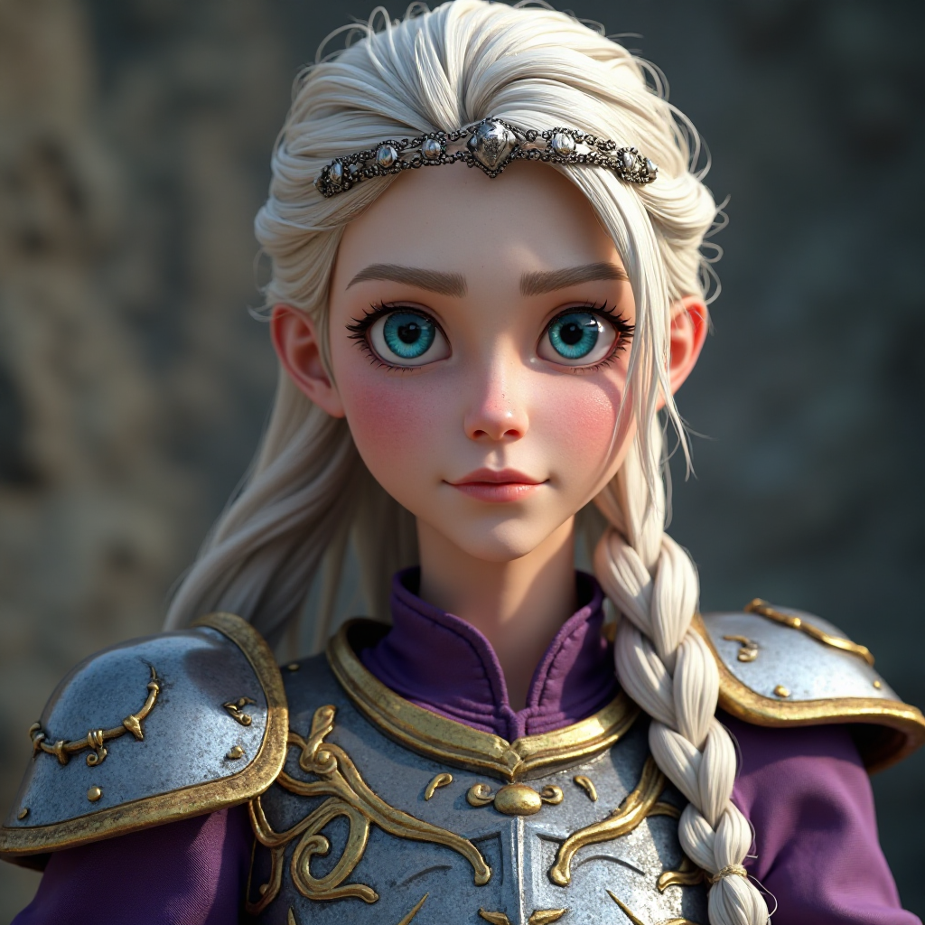 Viking Girl Art