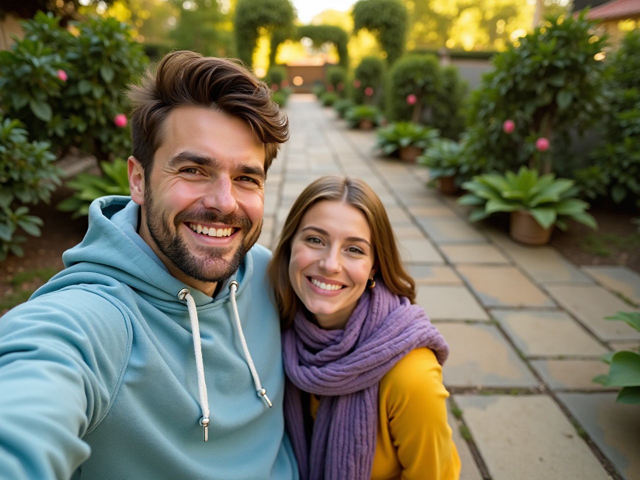 Garden Selfie