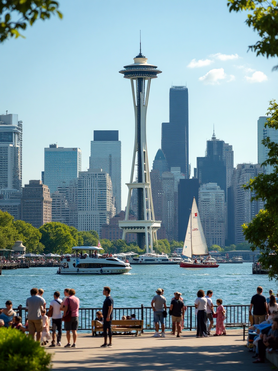 Skyline and Space Needle