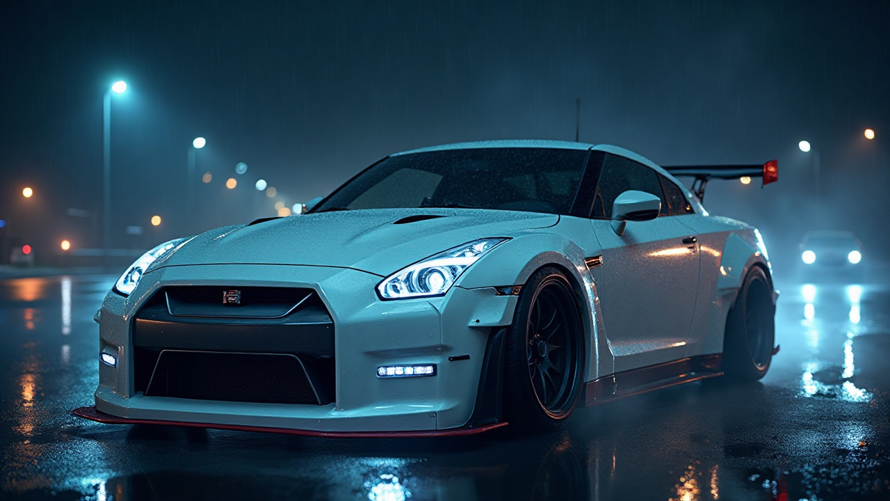 GTR Night Scene