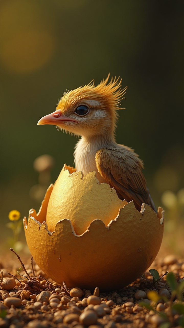 Golden Egg Bird