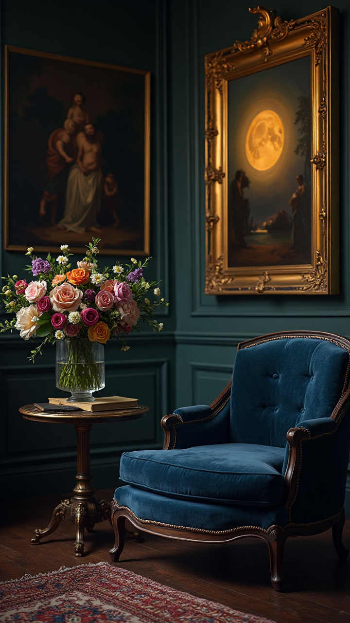 Elegant Moonlit Chamber