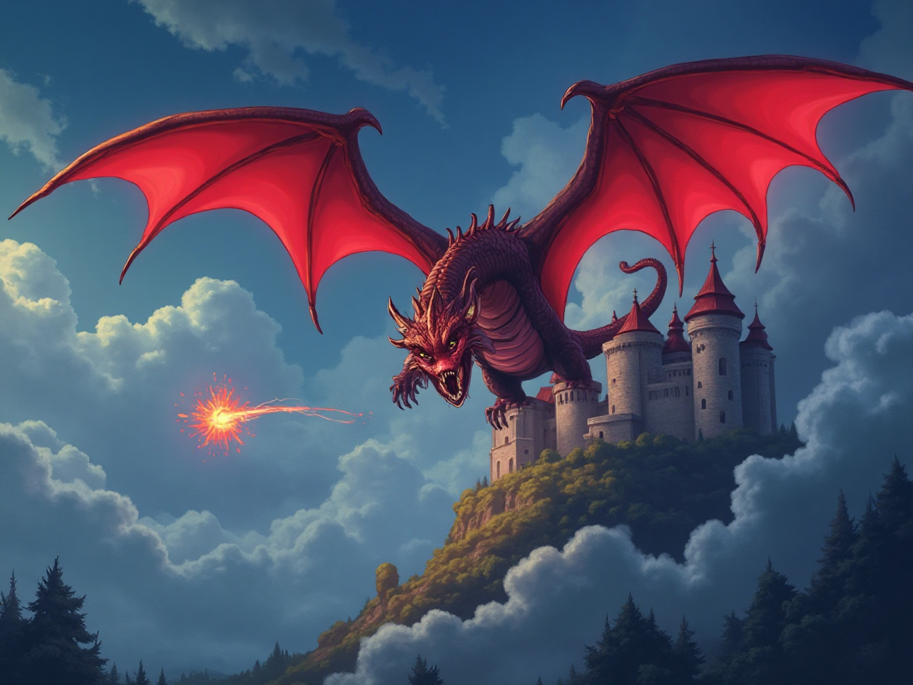 Fantasy Dragon Art