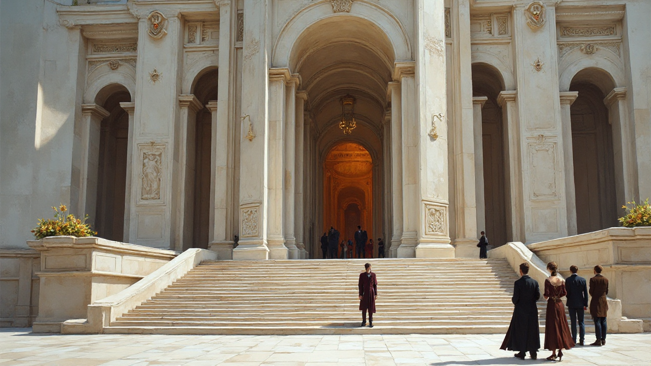 Ornate Marble Building