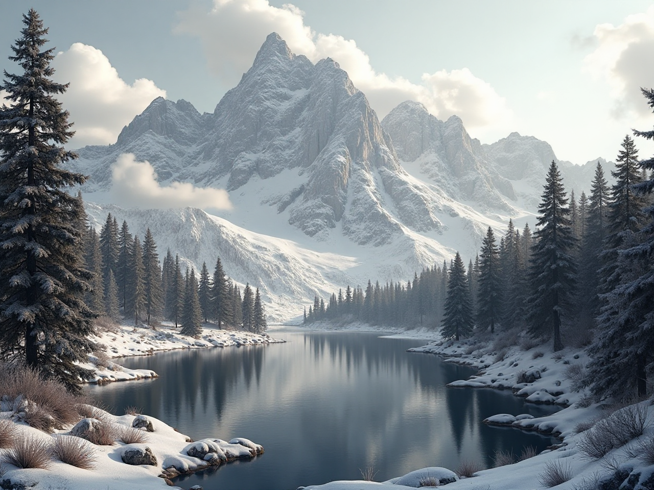 Mountain Reflection
