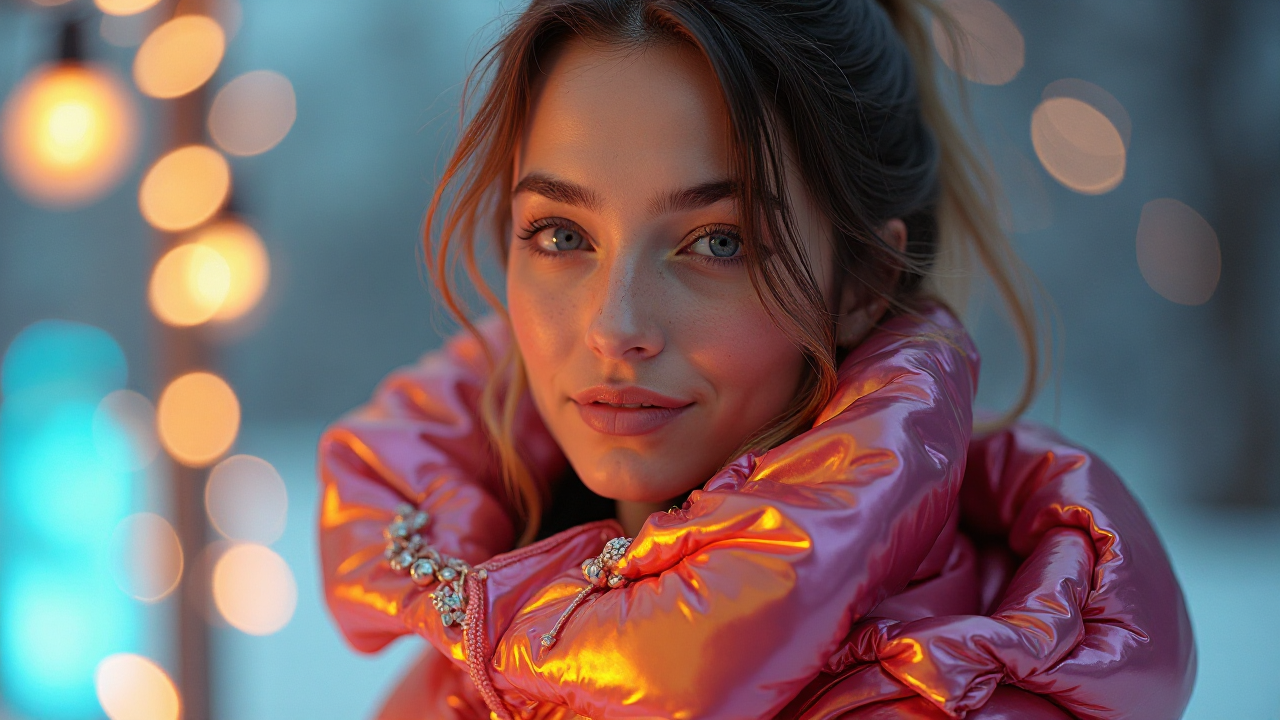 Elegant Fashion Model