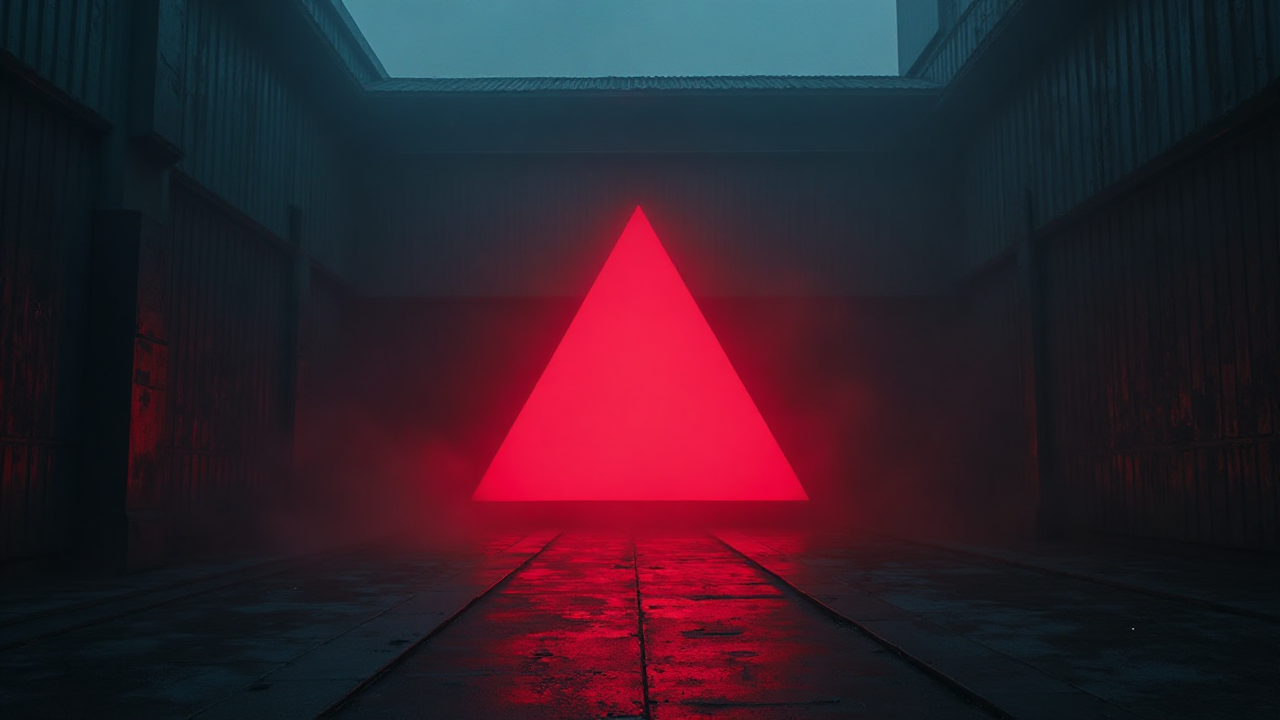 Enigmatic Red Triangle