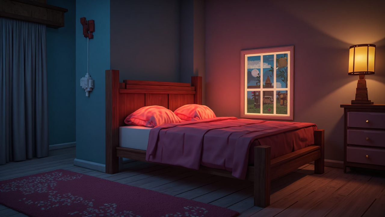 Comment Faire Des Decorations De Bedwars Minecraft Membuat thumbnail Minecraft Bedwars yang menakjubkan dengan efek Glow