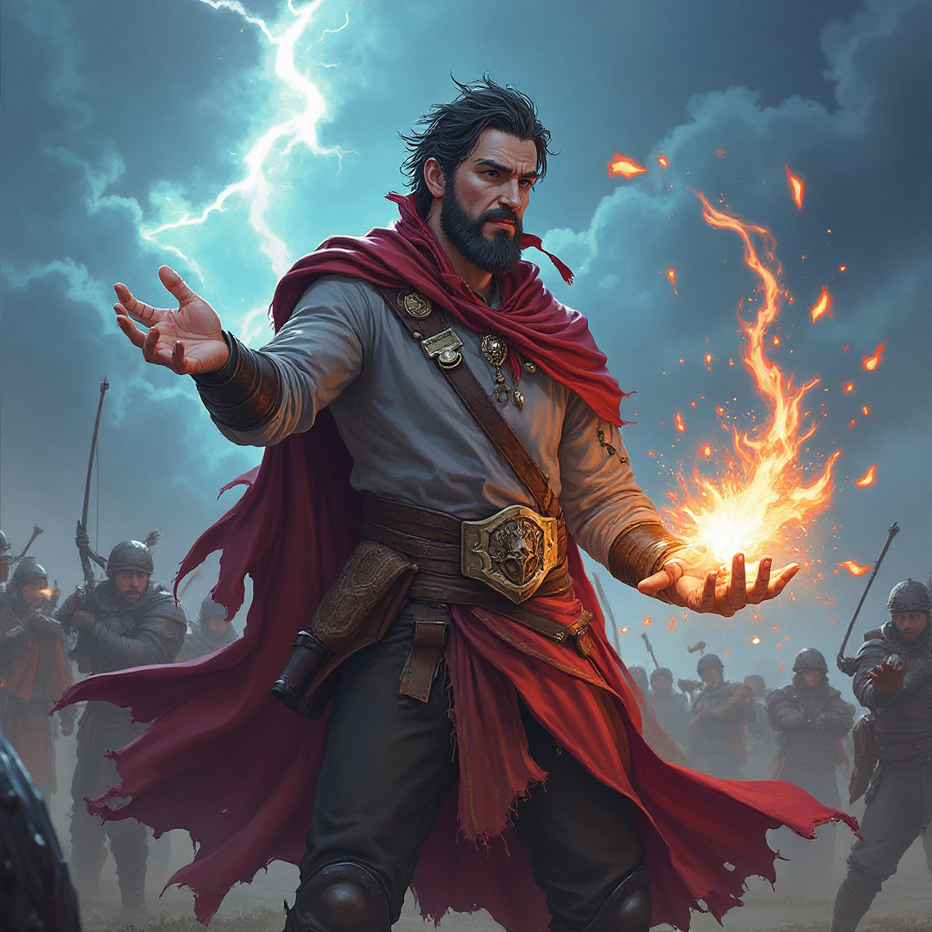 Mature Male Mage