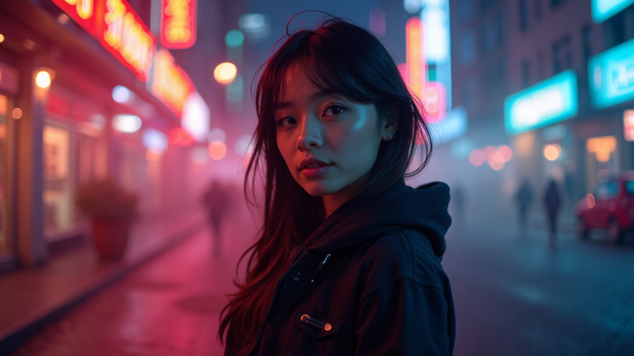 Neon Street Portraits