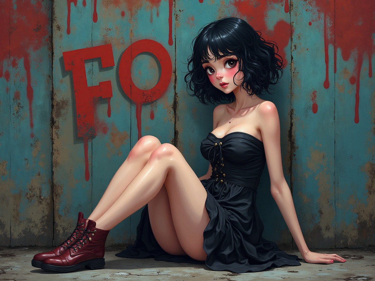 Gothic Art Illustration