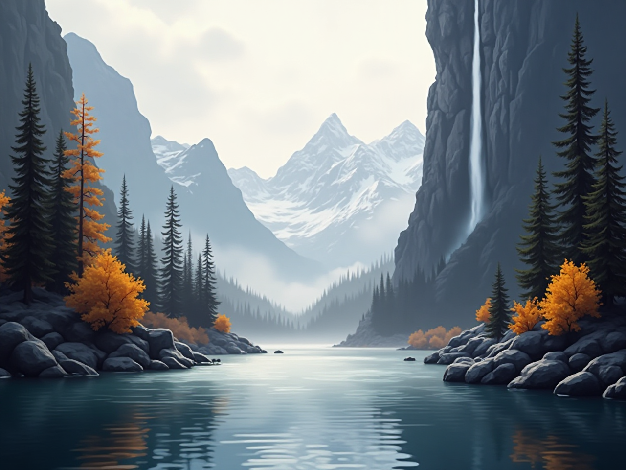Serene Nature Scene