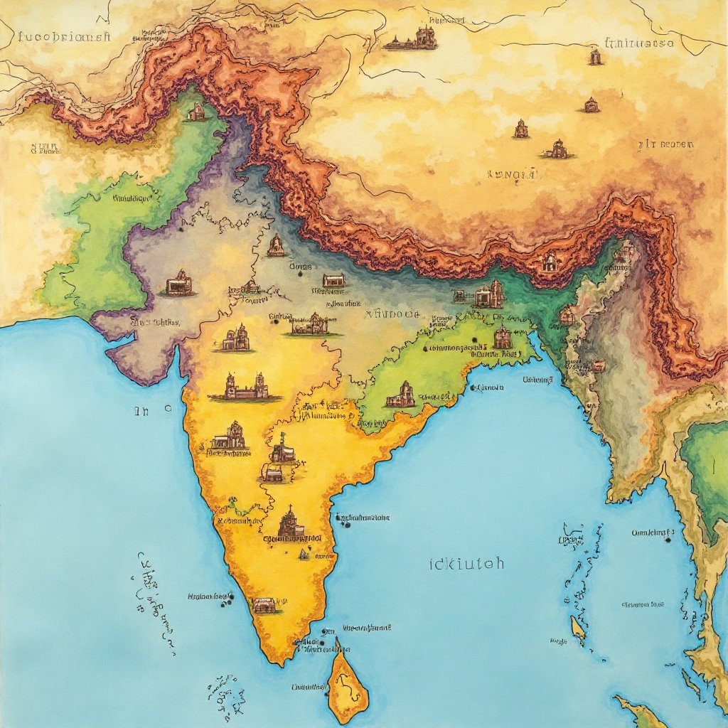 Mahajanapadas Map