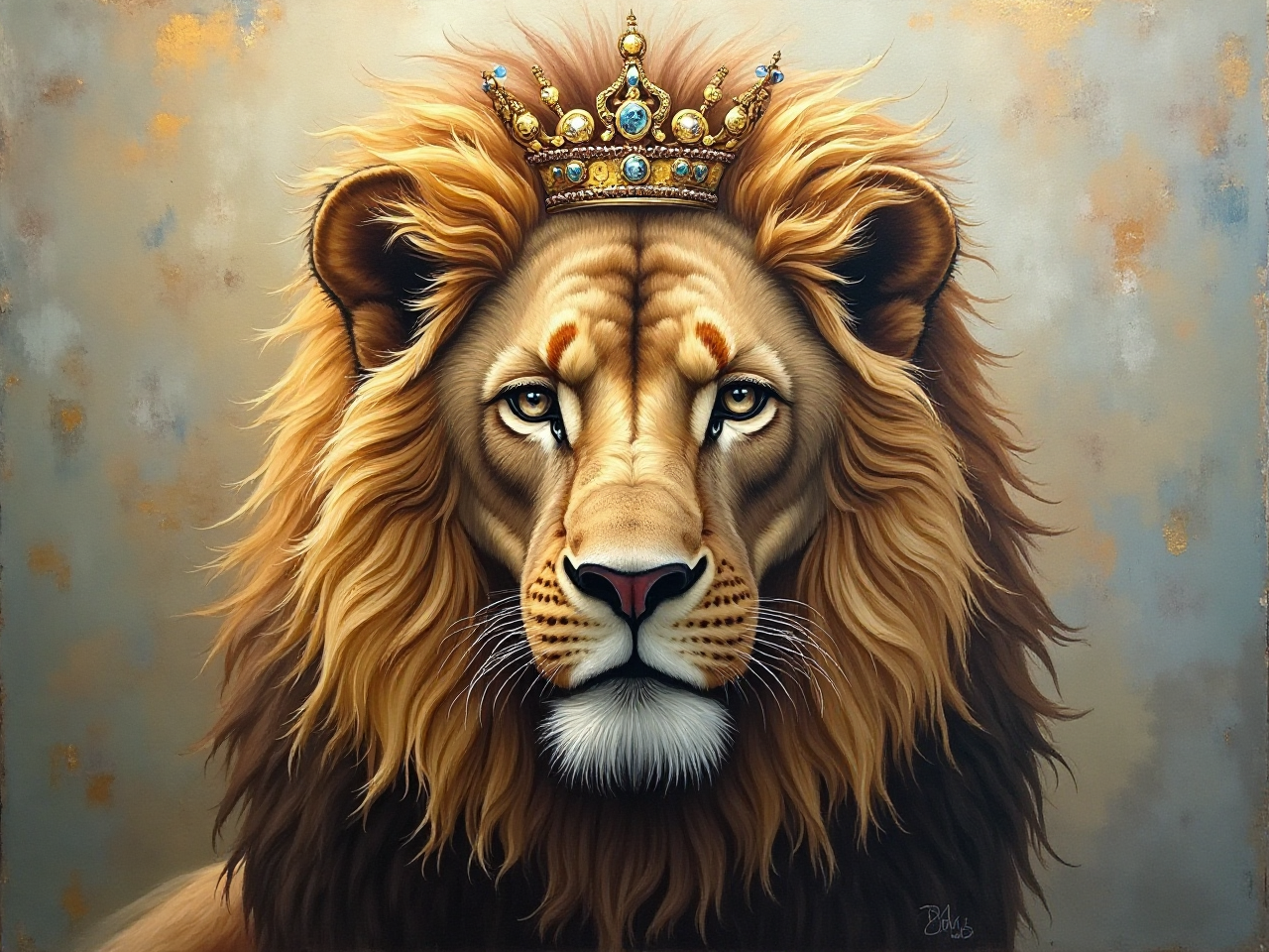 Lion Painting