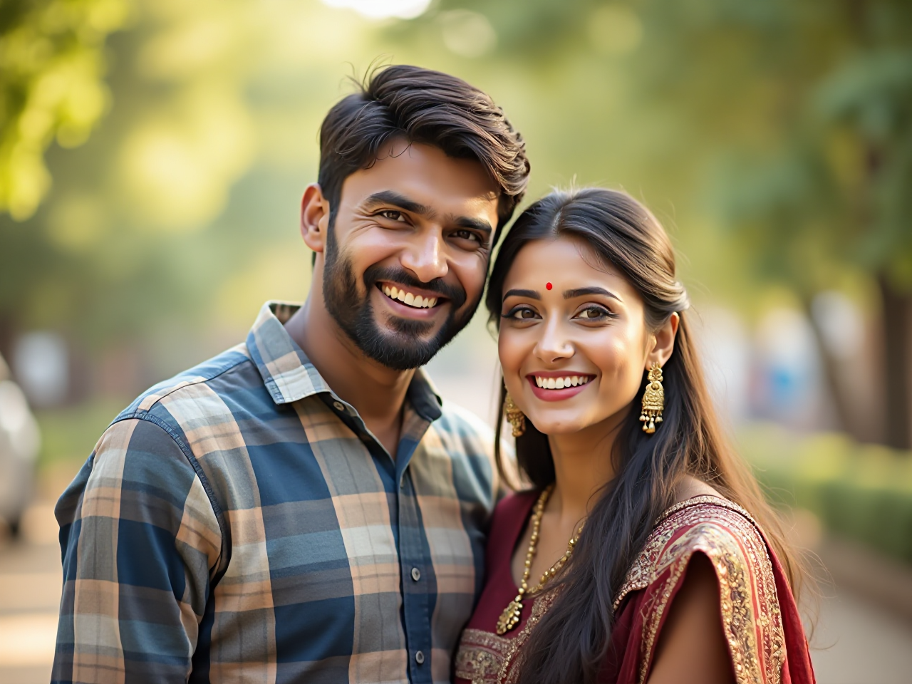 Joyful Couple