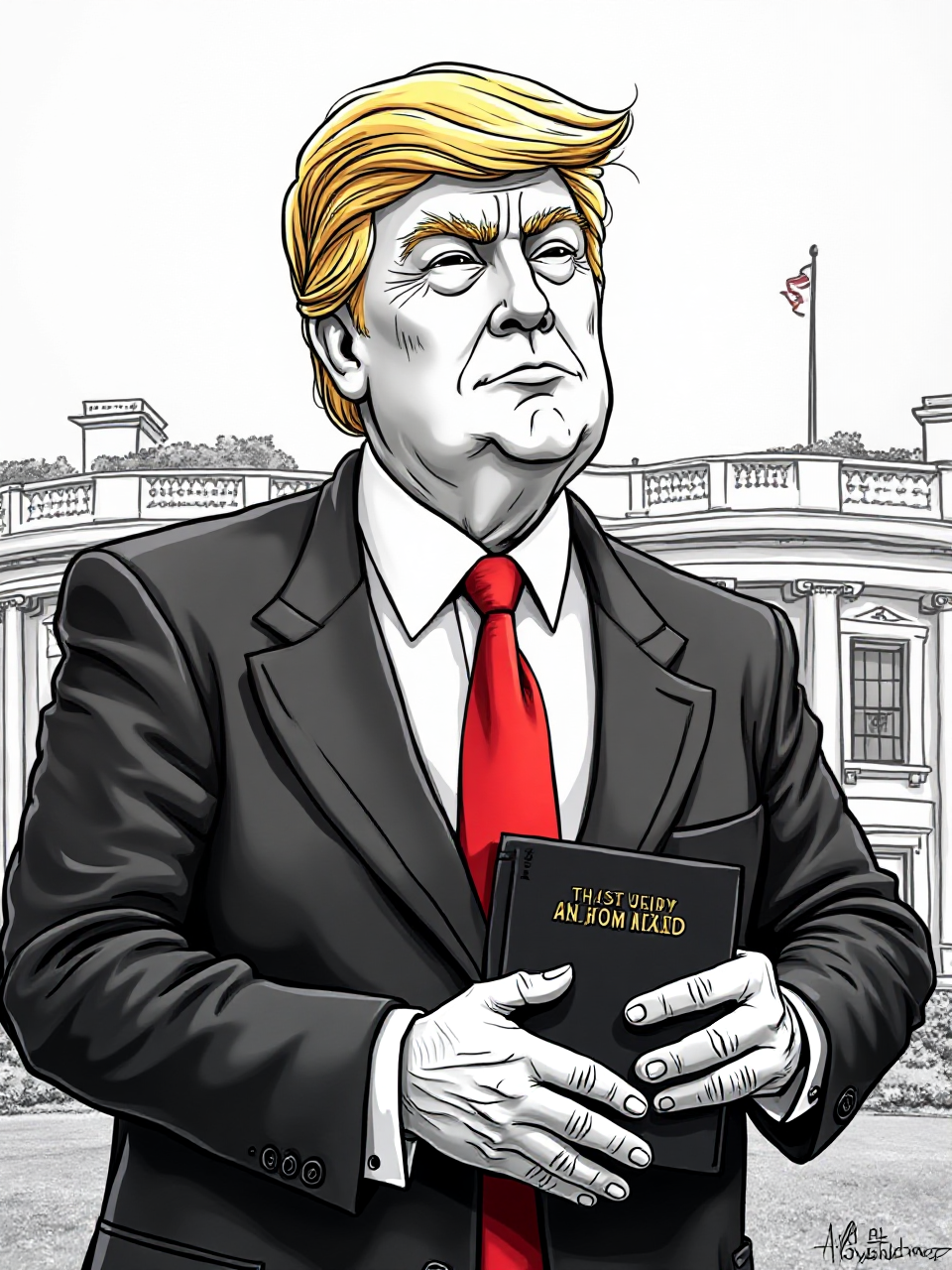 Trump Inaugural Cartoon