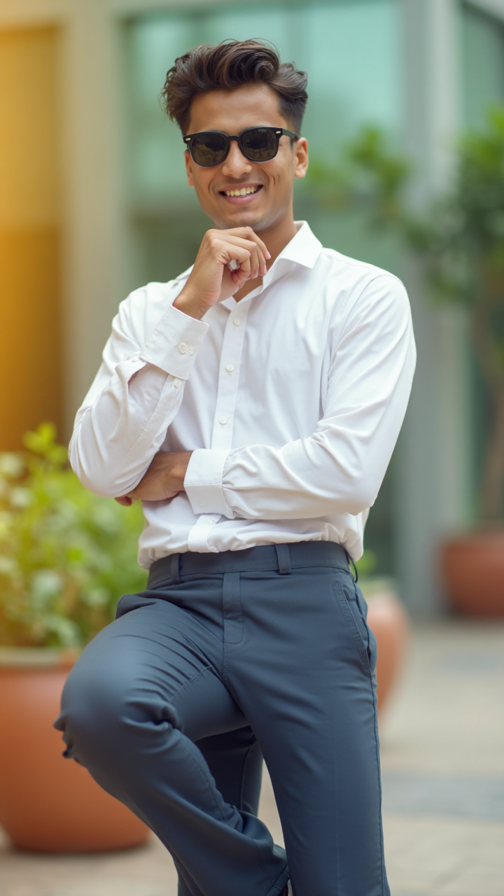 Casual Demeanor Portrait