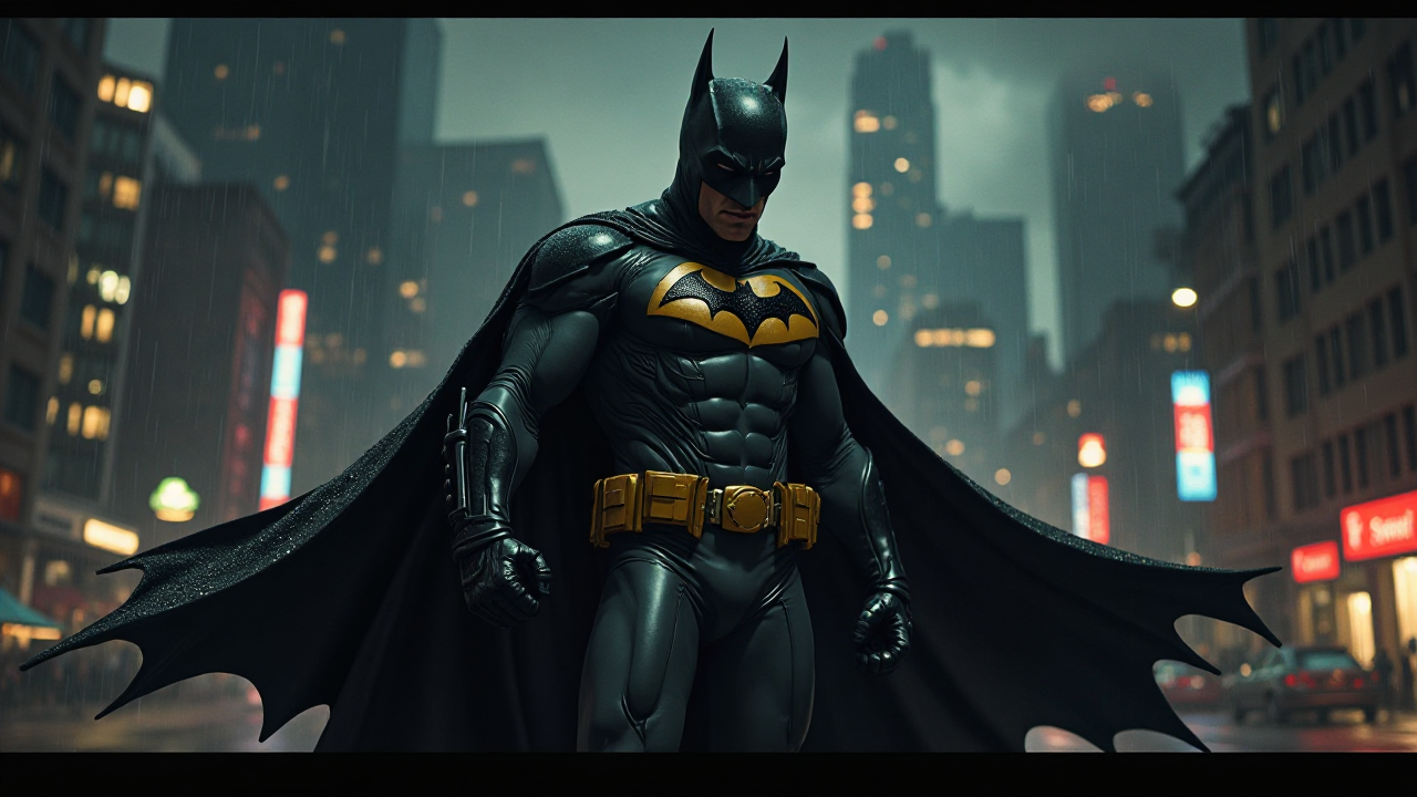 Dynamic Gotham Hero