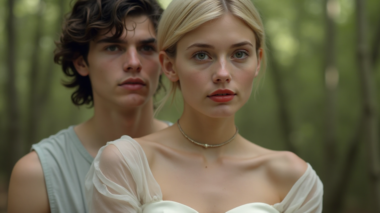 Graceful Young Couple