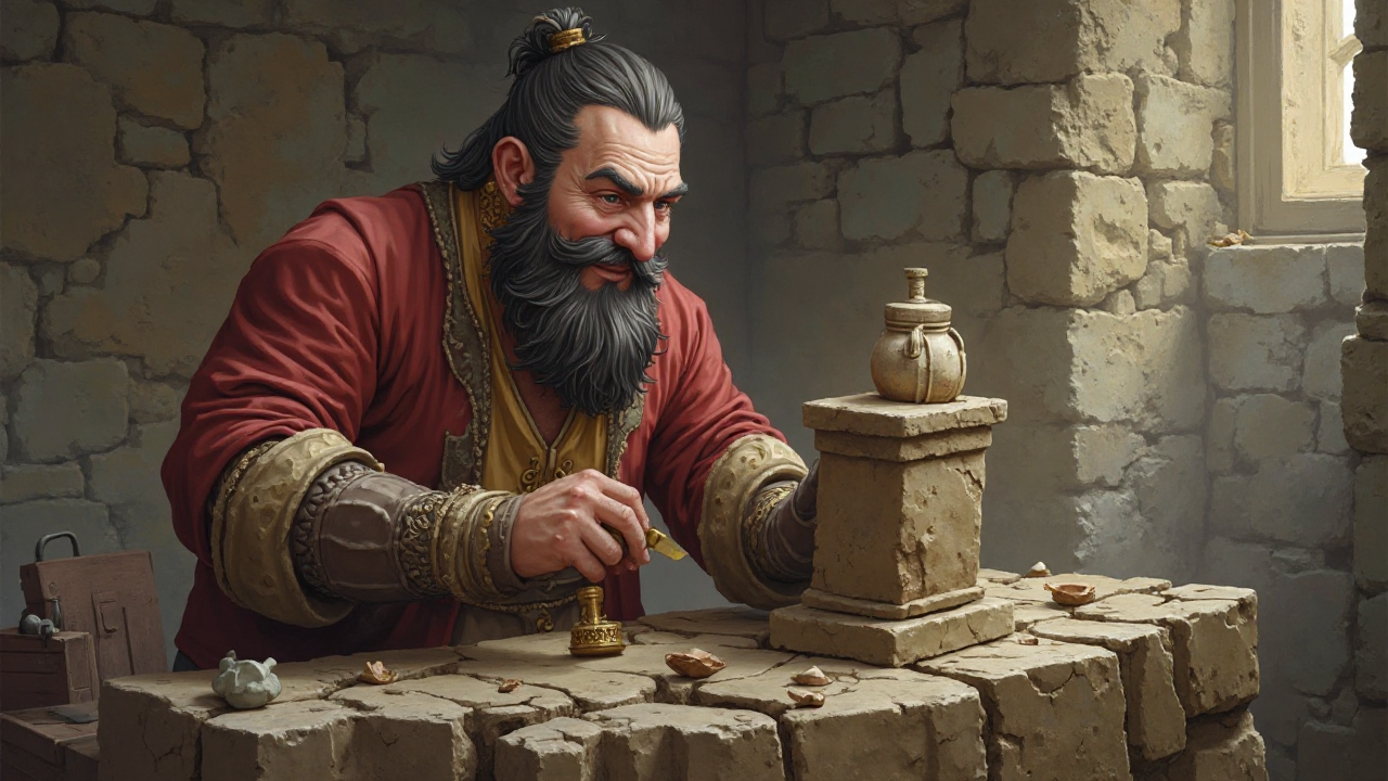 Dwarven Mason Art
