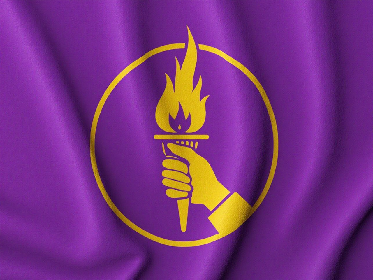 Purple Flag Design
