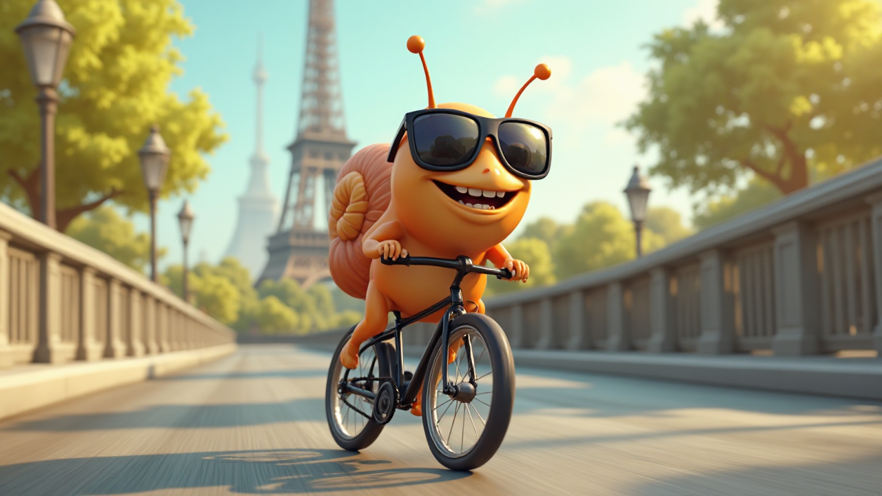 Cheerful Snail