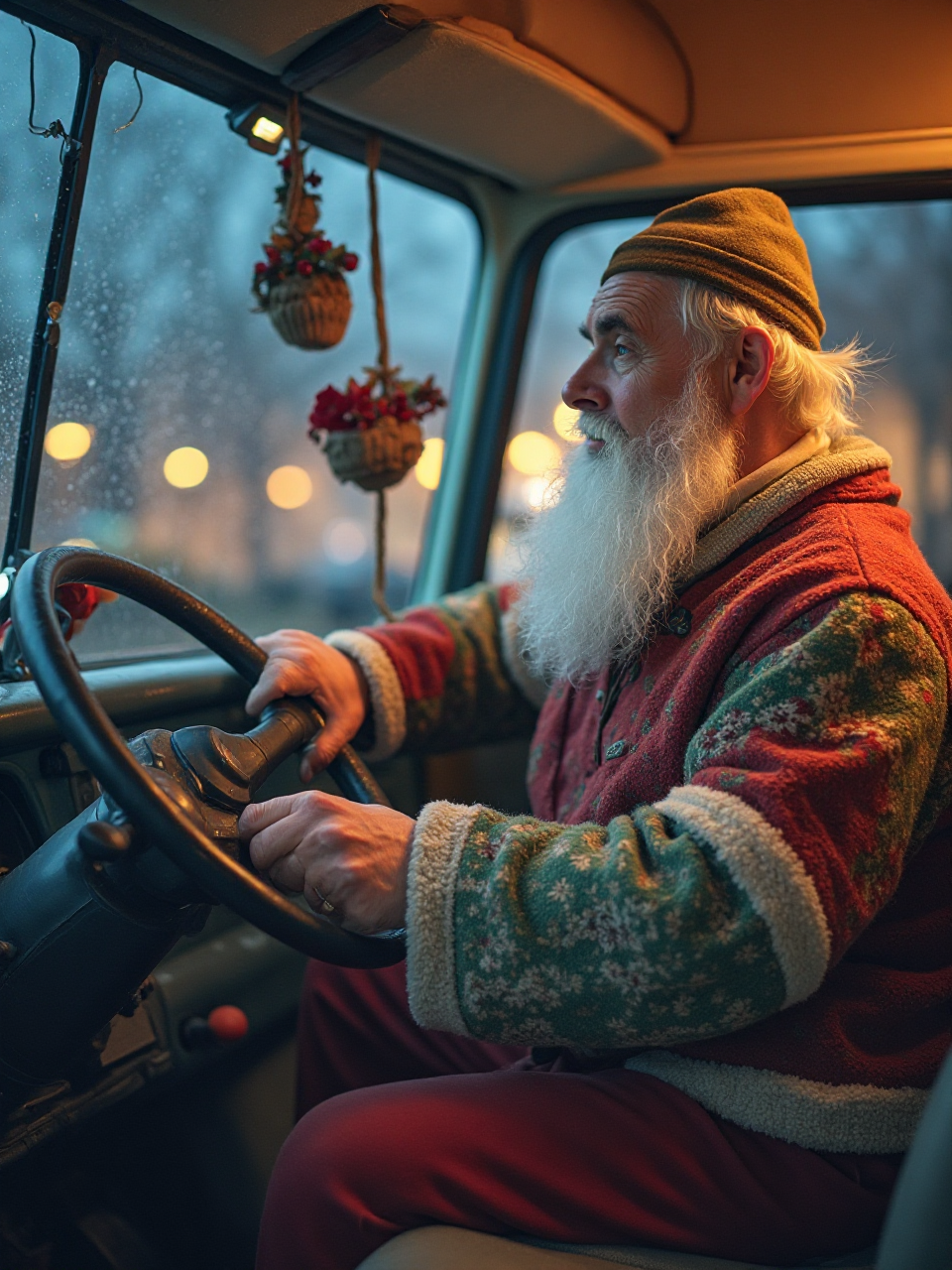 Santa Moving