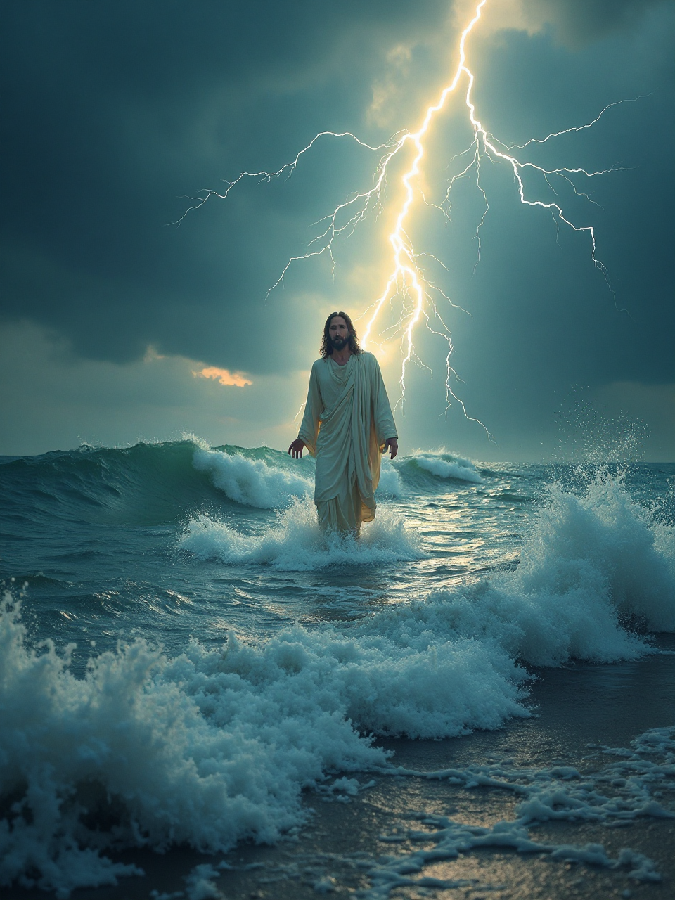 Jesus on Water